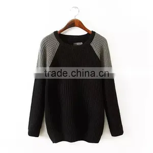 Newest Designs Girls Stylish Knitted Pullover Sweater thumbnail-3