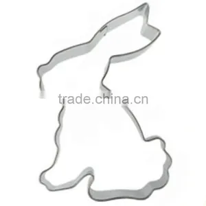 3PCS/Lot Rabbit Carrot Grass Cookie Cutter Set Stainless Steel Kids Favorite Party Supplies Fondant Decor Biscuit Cookie Cutters thumbnail-1