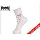 Cotton Ladies Fashion Socks Quarter Length Warm Mozn Sock / Woman Dress Socks thumbnail-1