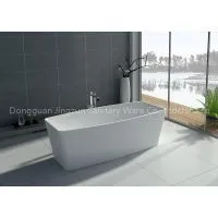 Square Resin Stone Bathtub thumbnail-2