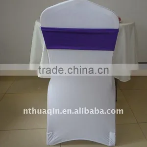 Spandex Banquet Chair Cover Lycra Stretch Chair Cover for Weddings thumbnail-1