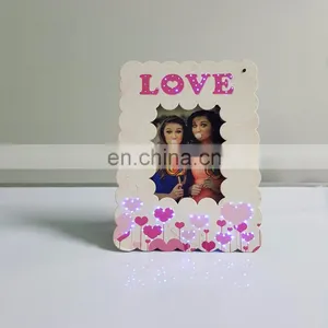 Hot Selling Mini Plastic Led Decorative Fashion Photo Frame Picture thumbnail-6