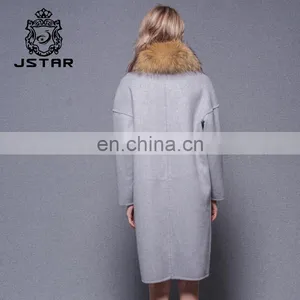 Winter New Cashmere Coat Women High - End Pure Wool Double - Sided Lady Coat thumbnail-2