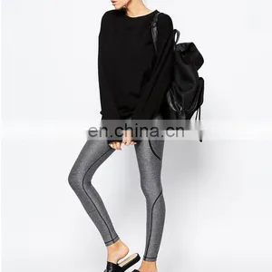 Premium Contrast Piping Compression Leggings thumbnail-1