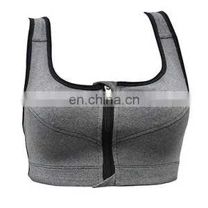 Wholesale Women High Impact Support Sports Bra Yoga Running Vest thumbnail-2
