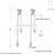 Fashion Jewelry Platinum Plated Crystal Earrings thumbnail-6