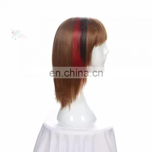 Styler Brand Cosplay Wigs Sexy Color Front Wig uk Synthetic Wigs for White Women thumbnail-4