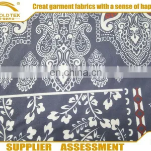 2016 DTY Brushed Printing Knit Fabric Polyester Clothing Fabric thumbnail-2