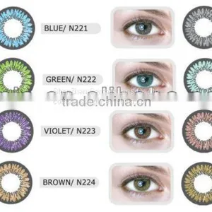 2014 Korea NEO Cosmo N223 Violet Soft Color Contact Lens Wholesale Colored Contacts Korea Lenses 8colors thumbnail-1
