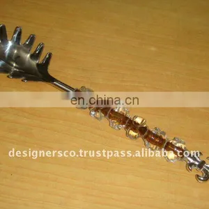 Beaded Stainless Steel Spaghetti Server thumbnail-1