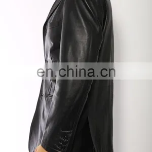 OEM Manufacture Winter Clothing Customized Outdoor Down Coat Men Leather Jacket,winter Apparel thumbnail-5