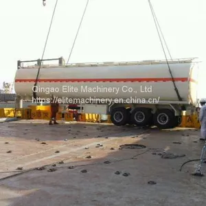 Good Price Tri-axle Fuel Tank Semi Trailer 45000 Liters Liquid Oil Tanker Trailer thumbnail-3