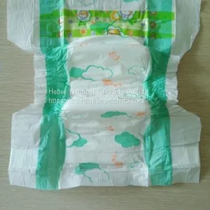 Soft Breathable Absorption Disposable Baby Diapers thumbnail-2