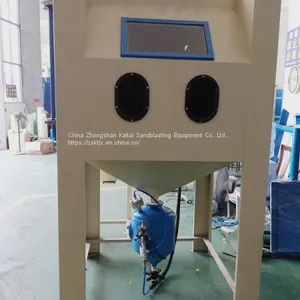 High Pressure Manual Sand Blasting Machine，Suitable for Hard Die Casting and Metal Surface Treatment. thumbnail-1