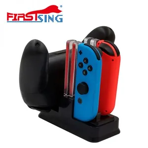 Firstsing Charging Dock Stand Station for Switch Joy-con and Pro Controller With Charging Indicator thumbnail-1