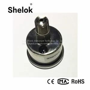 Spiral Tube 40mm Oil Back Connection Pressure Gauge Mpa kg Psi thumbnail-4