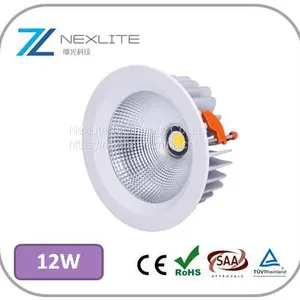 12w Led Ceiling Lights Cree Cob Led Downlight Cutout 98mm 5 Years Warranty Led Shop Lights thumbnail-1