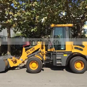 1.0ton Skidsteer Loader With Snow Blade thumbnail-6