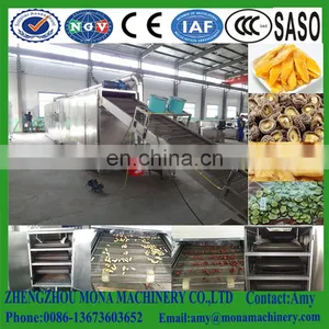 Stainless Steel Fruit and Vegetable Washing and Drying Machine/mesh Belt Dryer/used Belt Drying Machine thumbnail-2