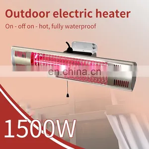 Wall Beautiful and Practical Electronic Halogen Heater thumbnail-3