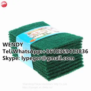 Kitchen Cleaning Abrasive Green Scouring Pad thumbnail-5