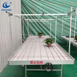 Greenhouse 4x8 Grow Table and Bench With ABS Flood Tray thumbnail-1