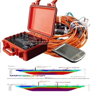 Small Light Digital DC Geophysical Resistivity Meter Electrical Resistivity Tomography Groundwater Water Detector thumbnail-1