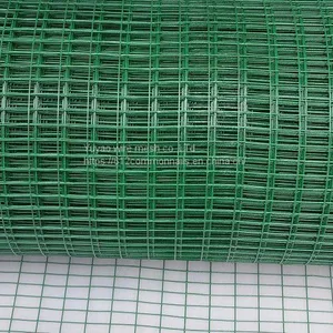 Green Color 1/2 Pvc Coated Welded Wire Mesh thumbnail-3