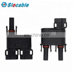 Slocable Solar Panel Connector 2 Combining to 1 T Y Branch Connector thumbnail-2
