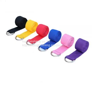 Top Sale 100% Cotton Yoga Strap / Belt With Custom Logo thumbnail-1