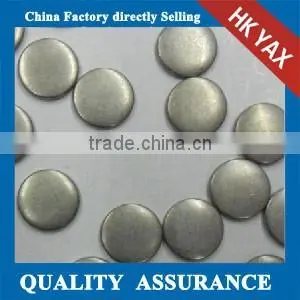 Y1230 Matte Round Iron on Brass Studs;top Quality Heat Transfer Metal Studs;cheap Price Iron on Metal Studs thumbnail-1