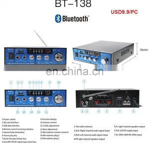 High Quality Audio Amplifier AK-002 Car Amps thumbnail-6