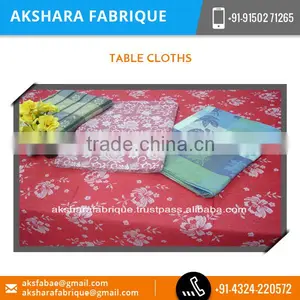 Custom Designs Printed Cotton Table Cloth Available at Reliable Rate thumbnail-3