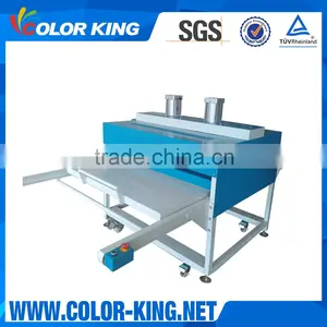 Double Station Automatic Pneumatic Sublimation Large Format Sublimation Heat Press thumbnail-1