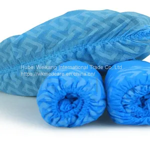 Non Woven Shoe Cover Disposable Blue Shoe Non Woven Medical Products thumbnail-2