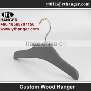 IMY-171 Gray Custom Wooden Cute Hangers for Kids thumbnail-2