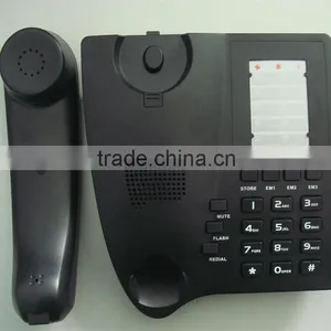 High Quality Desktop Style Speed Dial 3 Memories Basic Simple Telephone thumbnail-4
