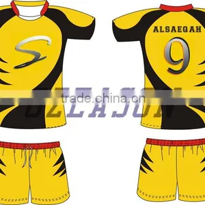 100% Polyester Sublimation Pattern Promotional Rugby Practice Jersey in Cheap Price thumbnail-4