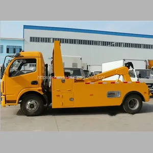CLW Group Dongfeng 4x2 4x4 Intergrate Wrecker Small Wrecker Tow Trucks thumbnail-2
