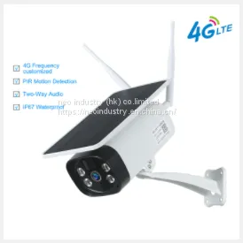 Hot Deal 1080P Solar Powered Outdoor Wireless Waterproof CCTV Security Bullet Solar 4G Camera thumbnail-4