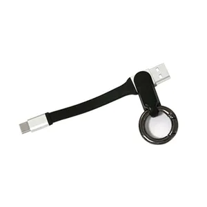 New Style Keychain Type C Charging Usb Cable Data Charger for Huawei Mate 20/P30 Pro thumbnail-1