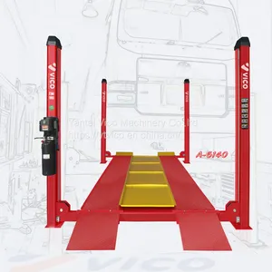 4 Ton Car Lifts Hydraulic Four Post Parking Lift For Service Station #V-PBT-A-6140 thumbnail-1