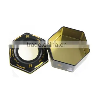 Perfume Custom Tin Box With Clear Window thumbnail-2