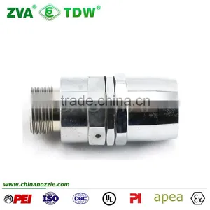 Flexible Hose Swivel Connector Rotary Swivel 3/4" 1" Hose Reel Swivel Joints for Fuel Oil Nozzle Quality Choice thumbnail-3