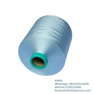 Manufacturer Polyester FDY POY DTY Yarn 90d/120d/150d/250d/300d/450d/600d Customized for Fabric thumbnail-2