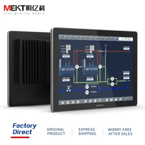 19/17/15 Inch Capacitive Touch All-in-Ones Smart Terminal Query Automation Industrial Control Equipment Embedded Industrial Computer thumbnail-1