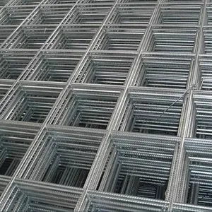 Building Ribbed Steel Mesh Concrete Anti-crack Mesh Bridge Threaded Mesh Floor Heating Geothermal Welded Mesh thumbnail-3