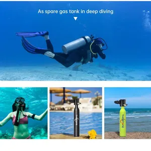 Lung Tank 0.5L Mini Scuba Tank Scuba Snorkel Mask High-Pressure Pump Diving Equipment Breathable Lung Tank Dive Air Oxygen thumbnail-5