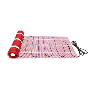 Factory Lowest Price Pvc Underfloor Heating Mat Under Tile Electric Heating Mat for Outdoor Heated Floor thumbnail-2