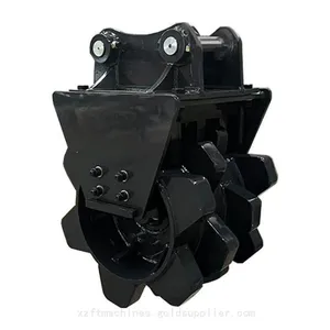 Factory Supply OEM Quality Compactor Wheel for 1.5 Ton-40 Ton Excavator Compaction Roller Compactor Wheels thumbnail-1